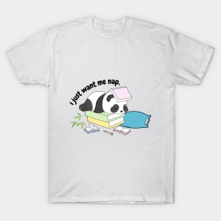 Sleepy head Panda T-Shirt